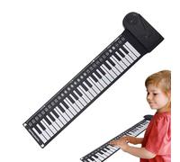 Sensitive Keys Travel Piano - Educational Electronic Piano, Foldable Travel Music Keyboard | 49 Keys Folding Hand Piano, Electronic Digital Musical Piano Keyboard