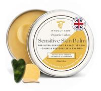 Sensitive Skin Tallow Balm - Calming Organic Grass-Fed Beef Tallow Moisturiser for Dry, Irritated & Redness-Prone Skin (100g)