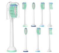 Sensitive Toothbrush Heads Compatible with Philips Sonicare