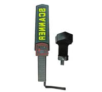 Sensitivity Handheld Metal Detector with Sound Shaking Alert ABS for Security Check in Schools Airports Event LED Measure Metal Transducer