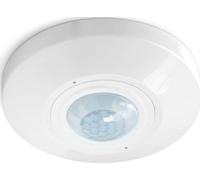 SENSKY PIR Indoor Motion Sensor for Ceiling Mounting, with Twilight Mode & Day Mode with Neutral Conductor 230 V/10 A, 3 Parameters Adjustable (Sensitivity, Twilight, Delay), Range 8-12 m