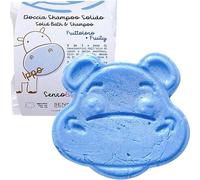 Senso Naturale 2-in-1 Kids Hair & Body Wash Soap Bar 70gm - Berry-Scented, Natural & Organic - Vegan, Paraben-Free - Hydrates, Nourishes Skin & Hair - Eco-Friendly, Fun & Playful Design for Kids 3+