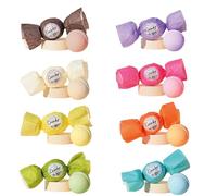 Senso Naturale Bath Bombs - 8-Piece Set | Milk & Mint, Orange, Lemon, Milk & Honey, Herbs & Flowers, Tropical Fruits, Wild Berry, Chocolate | Vegan, Natural & Paraben-Free | Dermatologically Tested