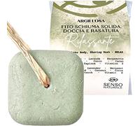 Senso Naturale Body Wash Soap Bar - Relaxing with Green Clay, Lavender & Bergamot Oil - Natural, Vegan & Organic Shower Soap | No Parabens or Silicones | 85g