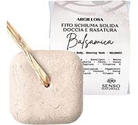 Senso Naturale Body Wash Soap Bar - Revitalising & Refreshing with White Clay, Cocoa Butter, Peppermint & Eucalyptus - Natural, Vegan & Organic Shower Soap | No Parabens or Silicones | 85g