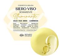 Senso Naturale Brightening Face Serum/Cream Bar with Vitamin E & Acai Oil - For Dull, Normal to Oily Skin | Illuminating, Antioxidant & Energising | Vegan & Organic | 24g (Lasts 3 Months)