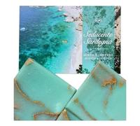 Senso Naturale Emotion Box Bath Gift Set - 2 Handcrafted Vegan Soap Bars | Myrtle, Juniper Scent | Natural, Plastic-Free, Preservative-Free | Enriched with 7 Butters & Oils | For All Skin Types | 90g