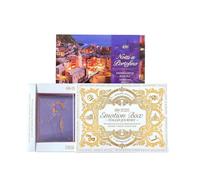 Senso Naturale Emotion Box Bath Gift Set - 2 Handcrafted Vegan Soap Bars | Neroli Scent | Natural, Plastic-Free, Preservative-Free | Enriched with 7 Butters & Oils | For All Skin Types | 90g