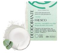 Senso Naturale Fresh Solid Deodorant 100% Natural Bio, Scent Eucalyptus, Green Tea, Tea Tree, Reduces the Formation of Malodorous Molecules, Protects, Moisturises, Soothes