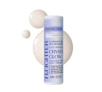 Senso Naturale Nourishing Solid Face Highlighter for Contouring, Contour Stick with Shea Butter, Murumuru, Cocoa and Precious Plant Oils, 100% Natural and Vegan (Crystal Glow (transparent white))
