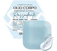 Senso Naturale Solid Body Oil/Cream Bar - Active Oxygen & Herbal Complex - Firming & Toning Body Oil with Ozonized Olive Oil | Vegan, Organic | Spa-Like Aroma for Cellulite & Stretch Marks | 85g