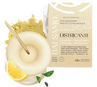 Senso Naturale Solid Detangling Hair Conditioner, Repairs Split Ends Facilitates Styling, 100% Natural and Plastic Free, ph 4.0-4.5