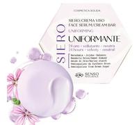 Senso Naturale Solid Face Serum Uniforming 24-Hour, Mattifying Face Cream with Vitamin E, Toning Face Mask Night, Make-up Base, 100% Natural, Vegan