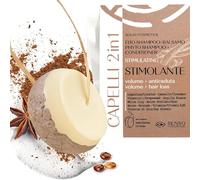 Senso Naturale Solid Shampoo and Conditioner 2 in 1 Stimulating and Anti-Fall for Weak Hair, Anti-Thinning Growth Stimulating, 100% Natural and Organic, PH 4.5-5.5