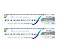 SensodyensGentle Whitening Toothpaste for Sensitive Teeth 75ml x 2, Daily Oral Care for Healthy Gums Bright Strong Teeth with Welari Thank You Card | (2pack)