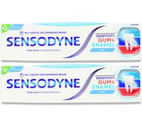 Sensodyne Daily Triple Action Sensitivity Gum & Enamel Mint Toothpaste 75ml X 2
