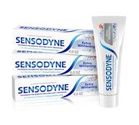 Sensodyne Extra Whitening Sensitive Teeth Whitening Toothpaste - 4 Ounces (Pack of 3)