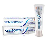 Sensodyne Extra Whitening Toothpaste for Sensitive Teeth, Cavity Prevention and Sensitive Teeth Whitening - 2.7 Ounces (Pack of 2)