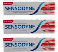 Sensodyne MultiCare Fluoride Toothpaste Gum Protection 3 X 75ml Daily