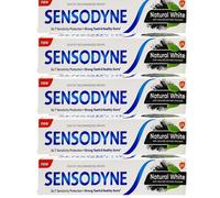 Sensodyne Natural White Toothpaste For Whitening Teeth 75ml (Pack Of 5)
