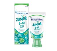 Sensodyne Pro-Enamel Junior Toothpaste for Children 6 to 12 Years, Helps Against Tooth Decay and Strengthens Enamel, Sensitive Teeth, Mint, 50 ml