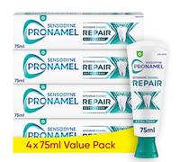 Sensodyne Pronamel Intensive Enamel Repair Toothpaste, Extra Fresh | Sensitive teeth care, fluoride toothpaste, enamel repair, acid protection, extra fresh flavour, daily use, 4 x 75 ml pack