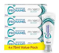 Sensodyne Pronamel Toothpaste Mineral Boost, Toothpaste Multipack for Acid Weakened Enamel Repair, Refreshing Peppermint, 4 x 75 ml