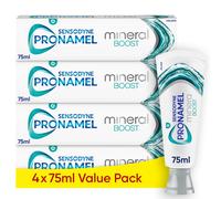 Sensodyne Pronamel Toothpaste Mineral Boost, Enamel Repair Toothpaste Multipack, Refreshing Peppermint, 4x75 ml