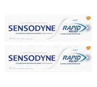 Sensodyne Rapid Relief Sensitivity Toothpaste, Mint, 3.4 oz (Pack of 2)