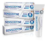 Sensodyne Repair and Protect Whitening Toothpaste, Toothpaste for Sensitive Teeth and Cavity Prevention, 3.4 oz (Pack of 4)