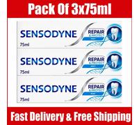 Sensodyne Repair & Protect MINT New Formula Sensitive Toothpaste | 3 X 75ml