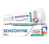 Sensodyne Sensitivity & Gum Caring Mint 75ml, Mint-Flavored Toothpaste for Sensitive Teeth and Bleeding Gums (Pack of 4)