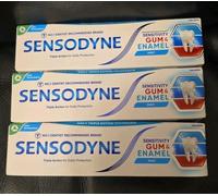 Sensodyne Sensitivity, Gum & Enamel Mint Toothpaste 75ml X 3 Expiry 2027