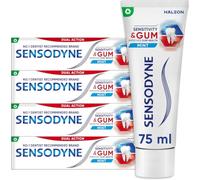 SENSODYNE Sensitivity & Gum Mint 4 x 75 ml | Clinically Proven Double Action for Sensitive Teeth & Gum Problems