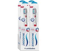 Sensodyne Sensitivity & Gums Soft Toothbrush for Dental Sensitivity, Pack of 4, White