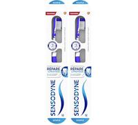 Sensodyne Soft Toothbrush Repair/Protect, Specially Designed for Sensitive Teeth, Assorted Colour (Pack of 2)