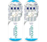 Sensodyne Toothbrush Nourish Healthy White Multipack, Gentle on Sensitive Teeth, 6 Pack