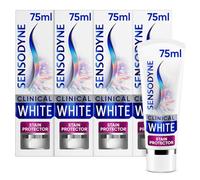Sensodyne Toothpaste Multipack Clinical White, Teeth Whitening Toothpaste for Sensitive Teeth, Stain Protector, Mint, 4 x 75ml