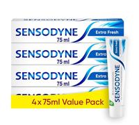 Sensodyne Toothpaste Multipack Daily Care, Sensitive Toothpaste for Sensitive Teeth, Extra Fresh, 4 x 75ml