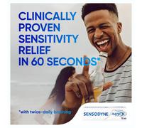 Sensodyne Toothpaste Rapid Relief, Teeth Whitening Toothpaste that Provides Relief from Sensitive Teeth, 75ml