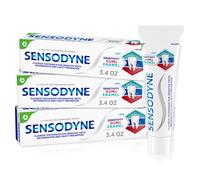 Sensodyne Toothpaste Sensitivity Gum and Enamel Triple Protection Refreshing Fluoride Toothpaste Mint Flavor - 3.4 Ounces x 3