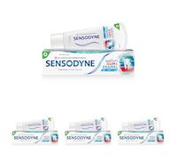 Sensodyne Toothpaste Sensitivity Gum & Enamel, Sensitive Toothpaste for Sensitive Teeth with Gums Problems and Enamel Repair, Mint Flavour, 75ml (Pack of 4)