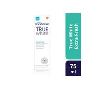 Sensodyne True White Mint Toothpaste Lasting Sensitivity Protection Stain Prevention 75ml