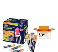 Sensofreddo Fruit Ice Lollies 60 x 40ml - Mixed Flavour Freeze Pops | 4 Innovative Flavour Combinations - Ready-to-Freeze Italian Sorbet Squeeze Ice Pops - Low-Calorie & Made with Real Fruit Juice