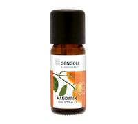 SENSOLI Mandarin Essential Oil 10ml - 100% Pure, Amber Glass Dropper Bottle - Aromatherapy Oil for Diffusers, Massage & DIY Blends