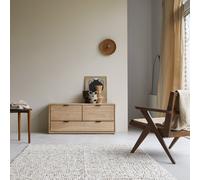 Senson - Solid oak TV unit 120 cm Natural