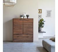 Senson - Solid walnut sideboard - 110 cm Brown