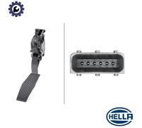 HELLA 6PV 009 765-701 Accelerator pedal position sensor