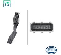 SENSOR ACCELERATOR PEDAL POSITION 6PV 009 765-701 FOR VAUXHALL INSIGNIA/Mk 2.0L