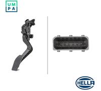 SENSOR ACCELERATOR PEDAL POSITION 6PV 010 175-711 FOR JEEP FIAT 1.0L 3cyl 2.0L